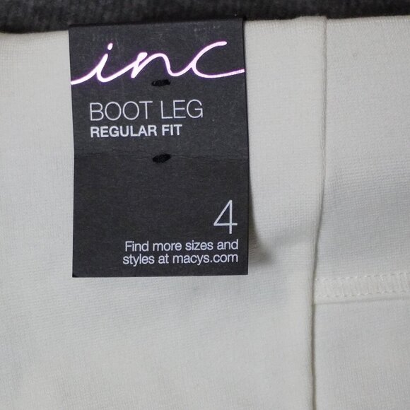 INC International Concepts Women's High Waist Pull-On Boot Cut Pants - Picture 7 of 12